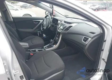 2016 Hyundai Elantra Value Edition from USA, damaged, VIN KMHDH4AE6GU52O651